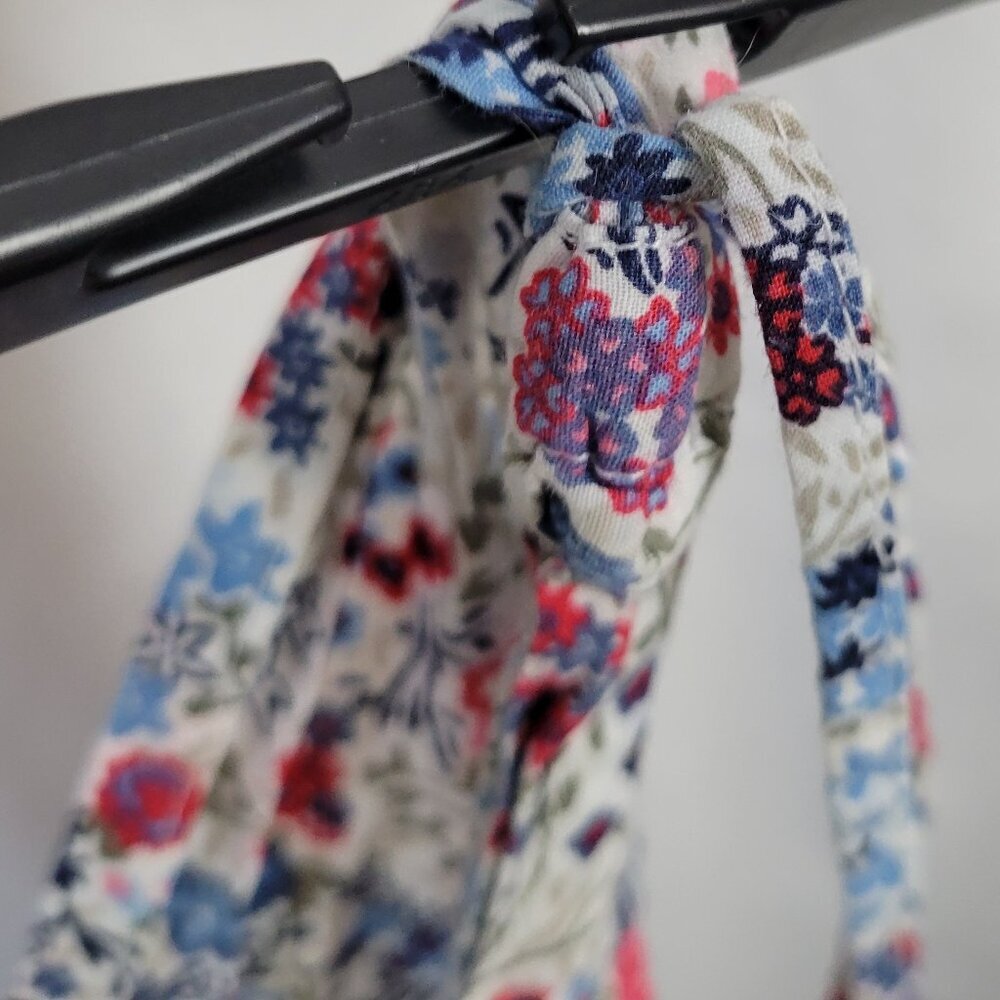 Divided H&M Sundress Ditsy Floral Ruched Sz 8 Cottagecore feminine Romantic Chic - Picture 6 of 12